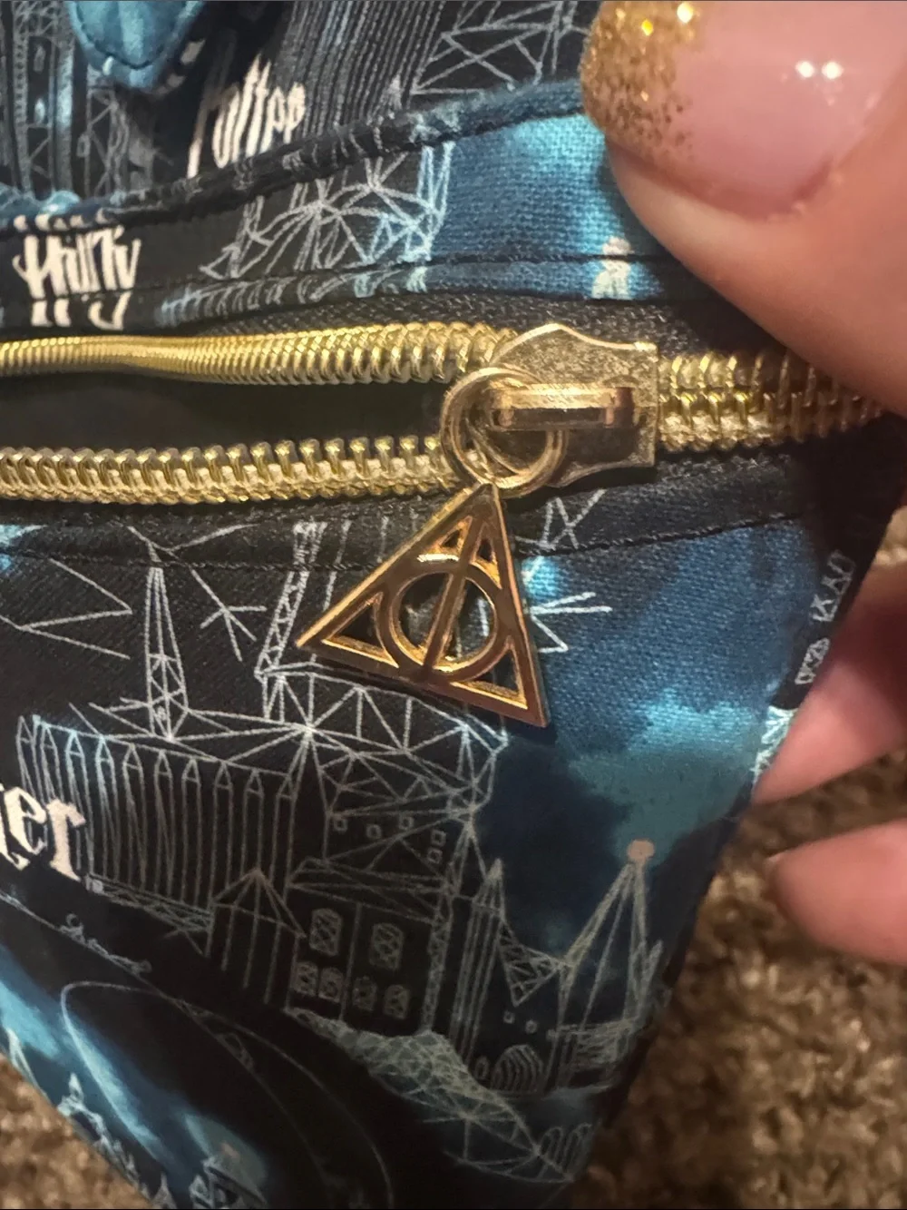 Harry Potter Fabric Pouch